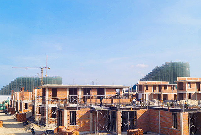 TIẾN ĐỘ THI CÔNG CAM RANH MYSTERY VILLAS ĐẾN THÁNG 04/2019