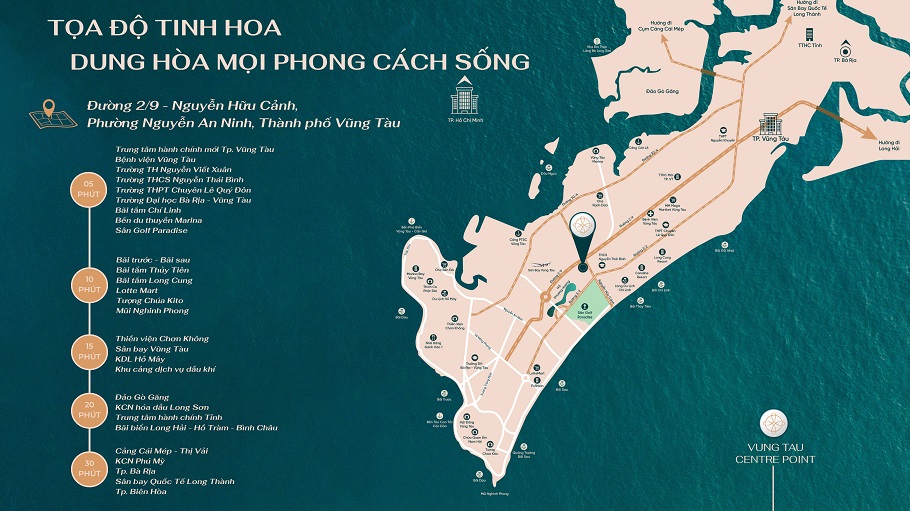 vị trí vũng tàu centre point